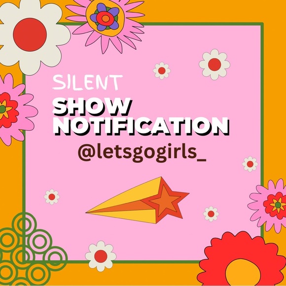 Tops - ** silent show notification ** 🤫